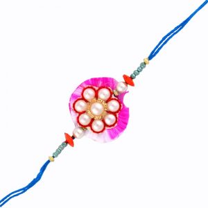 Pearl Flower Fashionable Rakhi