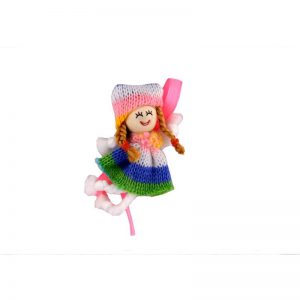 Multicolored Doll Kids Rakhi for Gift