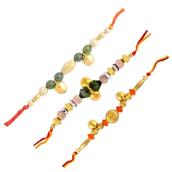 Notable 3 Thread Rakhis for Sister and Brother
