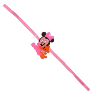 Pretty Pink Minnie Mouse Kids Rakhi